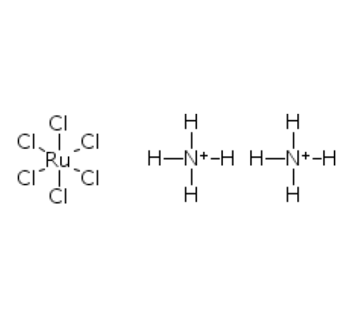 Аммоний гексахлорruтенат(IV), 99.99%, (основа металл), Acros Organics, 1г