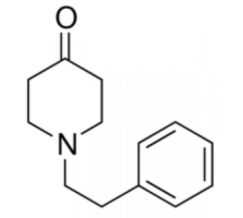 1 - (2-фенилэтил) -4-пиперидон, 98%, Alfa Aesar, 5 г