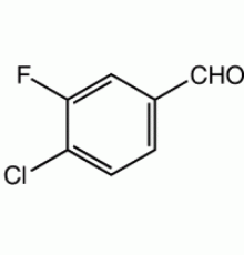 4-хлор-3-фторбензальдегид, 98%, Acros Organics, 25г