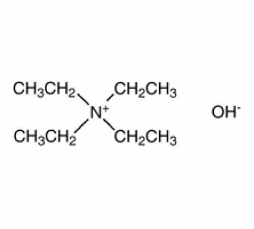 Тетраэтиламмоний гидроксид, 25% в вода, Acros Organics, 25г