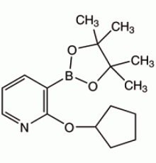 2-Циклопентилоксипиридин-3-бороновая кислота пинакон, 96%, Alfa Aesar, 1г