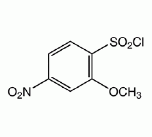 Купить 2-метокси-4-нитробензолсульфонилхлорид, 97%, Alfa Aesar, 1 г