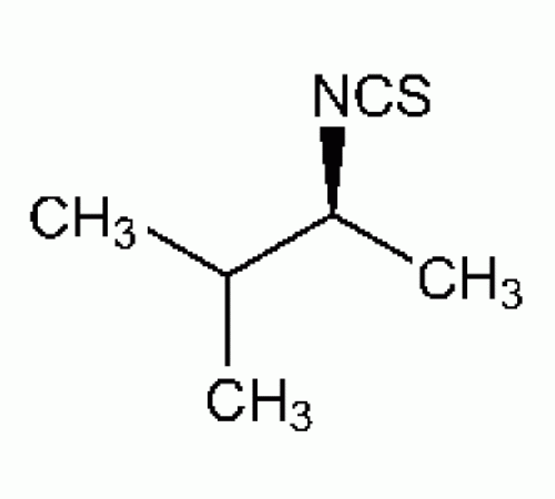 (S) - (+) - 3-метил-2-бутил изотиоцианат, 97%, Alfa Aesar, 1 г