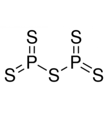 Фосфор пентасульфид, 98+%, Acros Organics, 500г
