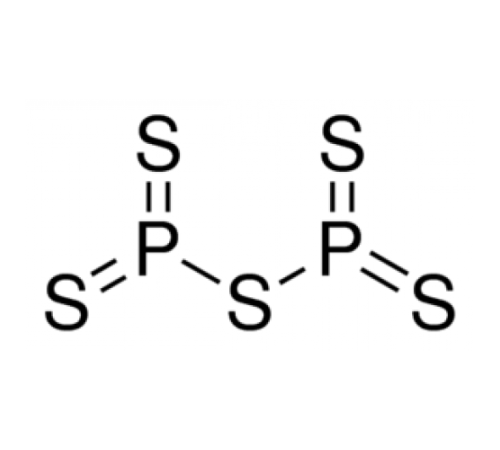 Фосфор пентасульфид, 98+%, Acros Organics, 500г