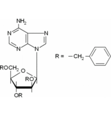 9- (2 ', 3', 5'-Три-O-бензиββ D-арабинофуранозил) аденин Sigma T8130