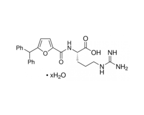 Nβ [[5- (дифенилметилβ2-фуранил] карбонилβL-аргинин гидрат 98% (ВЭЖХ), порошок Sigma D6819