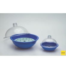 Эксикатор, поликарбонат/полипропилен, без крана, диаметр 246 мм, 4 шт./уп., Thermo FS