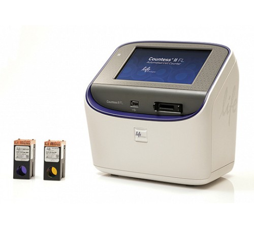Купить Счетчик и анализатор жизнеспособности клеток, 4-60 мкм, Countess II FL Automated Cell Counter, Thermo FS