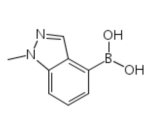 1-метил-1H-индазол-4-борная кислота, 95%, Acros Organics, 1г