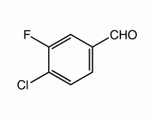 4-хлор-3-фторбензальдегид, 98%, Acros Organics, 5г