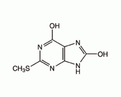 6,8-дигидрокси-2- (метилтио) пурин, 98%, Alfa Aesar, 1г
