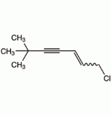1-Хлор-6,6-диметил-2-гептен-4-ин, СНГ + транс, техно. 90%, Alfa Aesar, 5 г