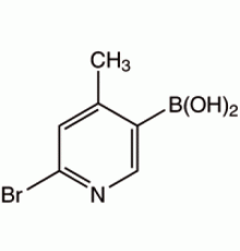 6-Бром-4-метилпиридин-3-бороновой кислоты, 95%, Alfa Aesar, 250 мг