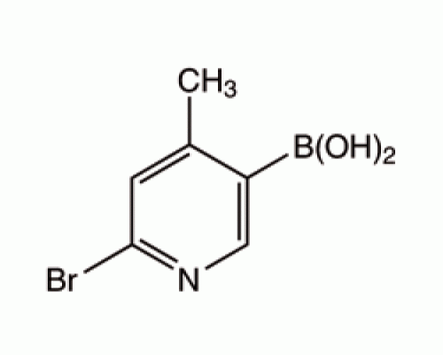 6-Бром-4-метилпиридин-3-бороновой кислоты, 95%, Alfa Aesar, 250 мг