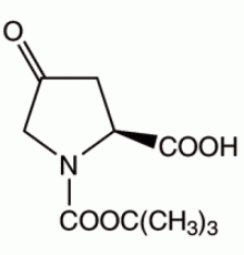 (2S)-1-трет-бутил гидро 4-оксопирролидин-1,2-дикарбоксилат, 97%, Maybridge, 5г