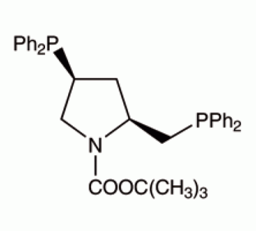 (2S, 4S) -1-Boc-4-дифенилфосфино-2- (дифенилфосфинометил) пирролидина, Alfa Aesar, 250 мг