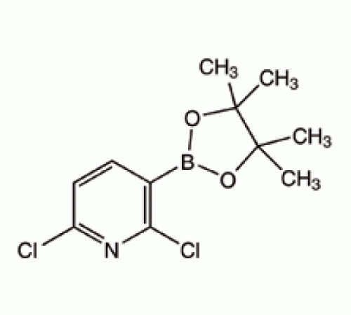 Купить 2,6-дихлорпиридин-3-бороновой кислоты пинакон, 95%, Alfa Aesar, 1г