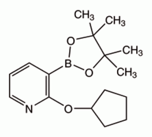 2-Циклопентилоксипиридин-3-бороновой кислоты пинакон, 96%, Alfa Aesar, 5 г
