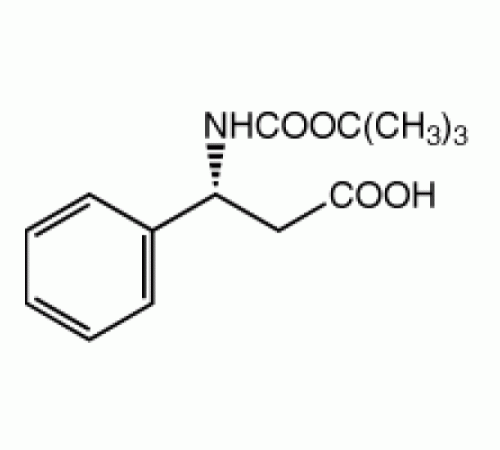 (R)-N-BOC-3-амино-3-фенилпропановая кислота, 95%, 98% ee, Acros Organics, 250мг