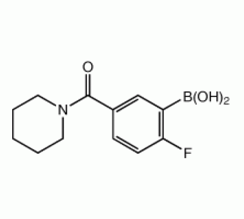 Купить 2-фтор-5- (1-пиперидинилкарбонил) бензолбороновой кислоты, 97%, Alfa Aesar, 1г