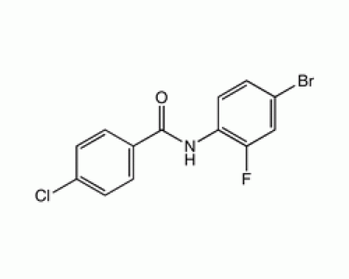 N- (4-бром-2-фторфенил) -4-хлорбензамид, 97%, Alfa Aesar, 1г