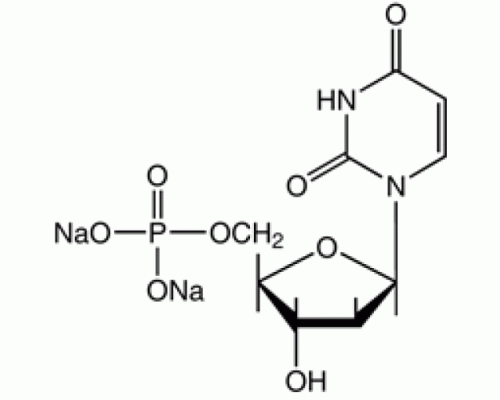 2'-дезоксиуридин-5'-монофосфат динатриевая соль, 99%, Alfa Aesar, 1 г