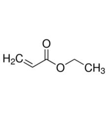 Этилакрилат, 99%, удар. с ок 20ppm 4-метоксифенол, Alfa Aesar, 500мл