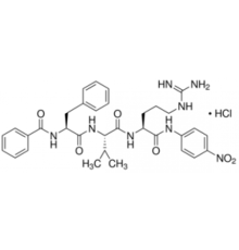 Субстрат протеазы гидрохлорида N-бензоил-Phe-Val-Arg-p-нитроанилид Sigma B7632
