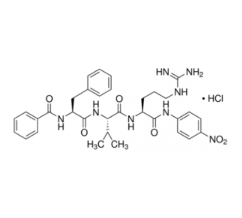 Субстрат протеазы гидрохлорида N-бензоил-Phe-Val-Arg-p-нитроанилид Sigma B7632