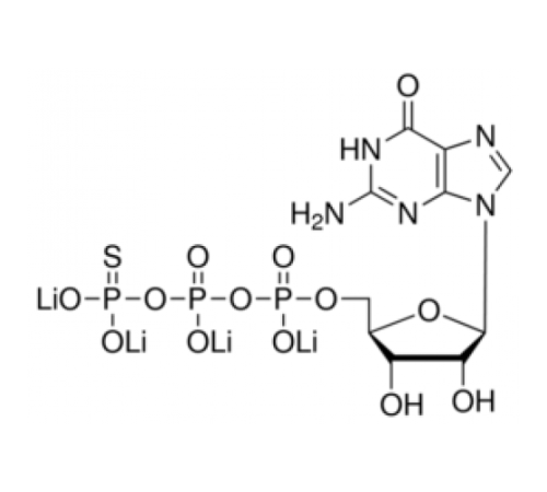 Тетралитиевая соль гуанозина 5 '- [β тио] трифосфата 75% (ВЭЖХ), порошок Sigma G8634