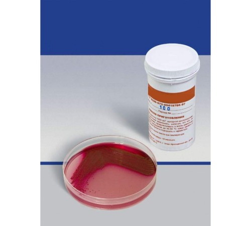 Купить Среда для идентификации энтеробактерий типа SIМ-агара (определение Н2S,индола и подвижности) 100 г.