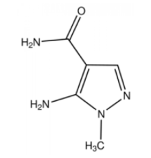 5-амино-1-метил-1H-пиразол-4-карбоксамид, 95%, Maybridge, 1г