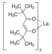 Трис (2,2,6,6-тетраметил-3,5-гептандионато) лантан (III), 98%, Alfa Aesar, 1г