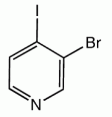 3-Бром-4-йодпиридин, 97%, Alfa Aesar, 1г