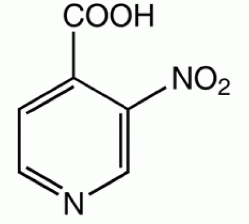 3-нитропиридин-4-карбоновой кислоты, 97%, Alfa Aesar, 1г