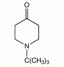 1-трет-бутил-4-пиперидон, 97%, Alfa Aesar, 1г