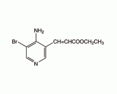 Этил 3 - (4-амино-5-бром-3-пиридил) акриловой кислоты, 96%, Alfa Aesar, 250 мг