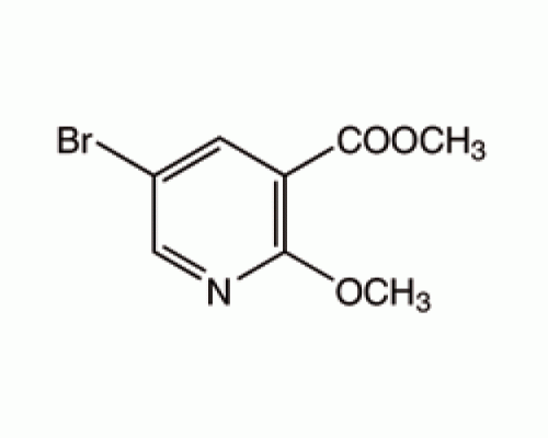 Метиловый эфир 5-бром-2-метоксиникотинат, 97%, Alfa Aesar, 1г