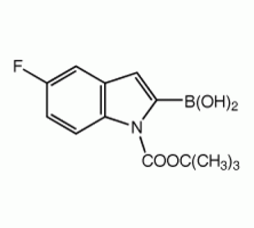 1-Вос-5-фториндол-2-бороновой кислоты, 95%, Alfa Aesar, 1г