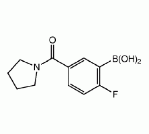 Купить 2-фтор-5- (1-пирролидинил) бензолбороновой кислоты, 98%, Alfa Aesar, 1г