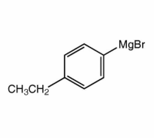 4-этилфенилмагния бромид, 0.5M р-р в THF, AcroSeал®, Acros Organics, 50мл