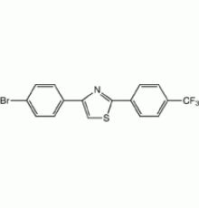 4 - (4-бромфенил) -2 - [4 - (трифторметил) фенил] тиазола, 97%, Alfa Aesar, 1г