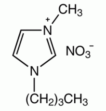 1-н-бутил-3-метилимидазолий нитрат, 95%, Alfa Aesar, 50 г