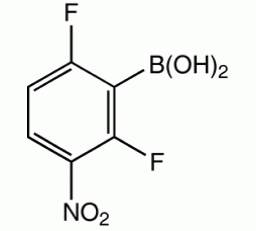 Купить 2,6-дифтор-3-нитропбензолбороновая кислота, 96%, Alfa Aesar, 250 мг