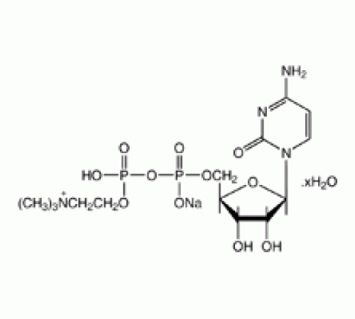 Цитидин-5'-дифосфохолин гидрат натриевой соли, Alfa Aesar, 25 г