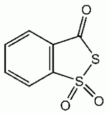 3Н-1, 2-Бензодитиол-он 1,1-диоксид, 99%, Alfa Aesar, 1г