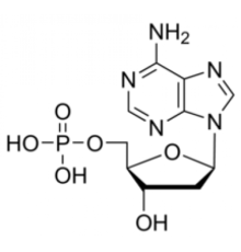 2'-дезоксиаденозин-5'-монофосфат, 98%, Alfa Aesar, 1 г