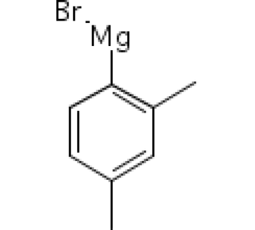 2,4-диметилфенилмагния бромид, 0.5M р-р в THF, AcroSeал®, Acros Organics, 50мл