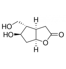 (3aR, 4S, 5R, 6aS) - (-) - гексагидро-5-гидрокси-4-гидроксиметил-2H-циклопента [b] фуран-2-он, 98%, Alfa Aesar, 1 г